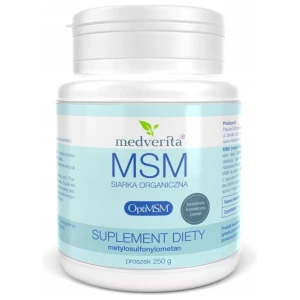 Medverita - MSM siarka organiczna OptiMSM® - 250 g